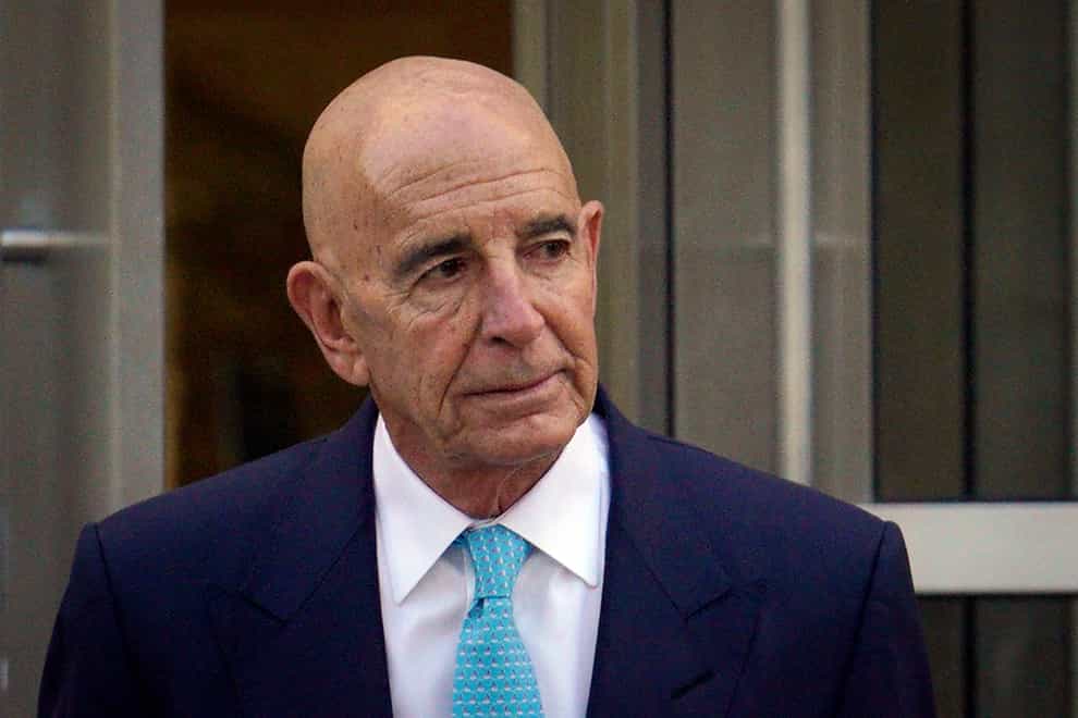 Tom Barrack is accused of using his “unique access” as a longtime friend of Trump to manipulate Trump’s campaign — and later his Republican administration — to advance the interests of the UAE (Bebeto Matthews/AP/PA)