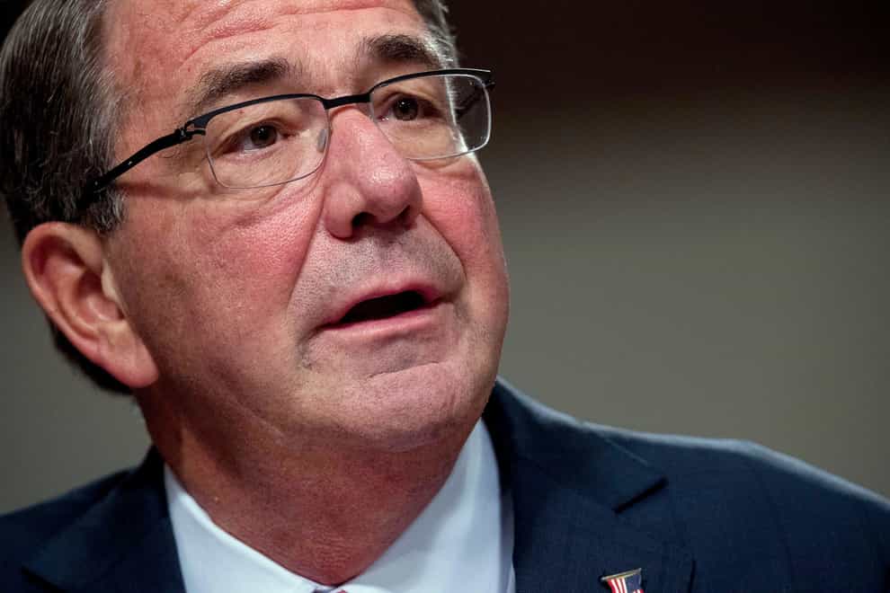 Ash Carter served as defence secretary under the Obama administration (Andrew Harnik/AP/PA)