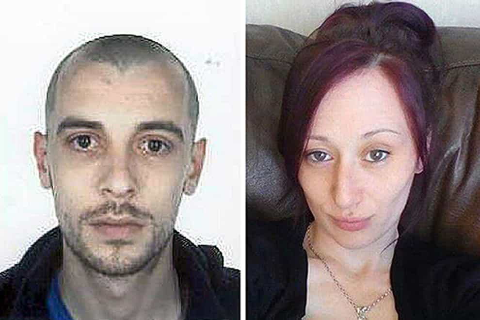 John Yuill and Lamara Bell died after lying in a crashed car for three days (PA)