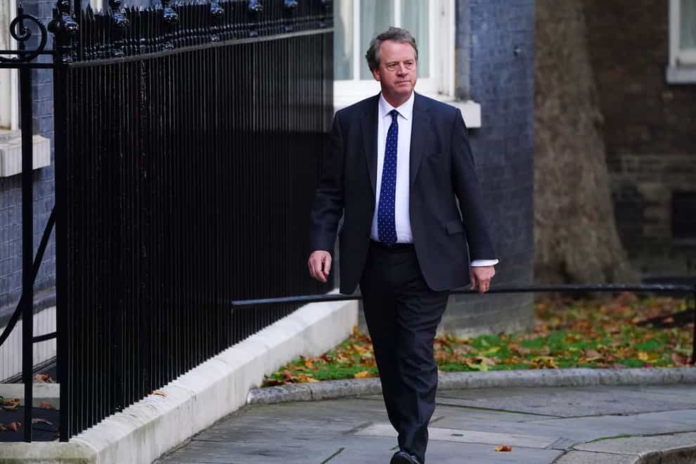 Alister Jack arriving at Downing Street (Victoria Jones/PA)