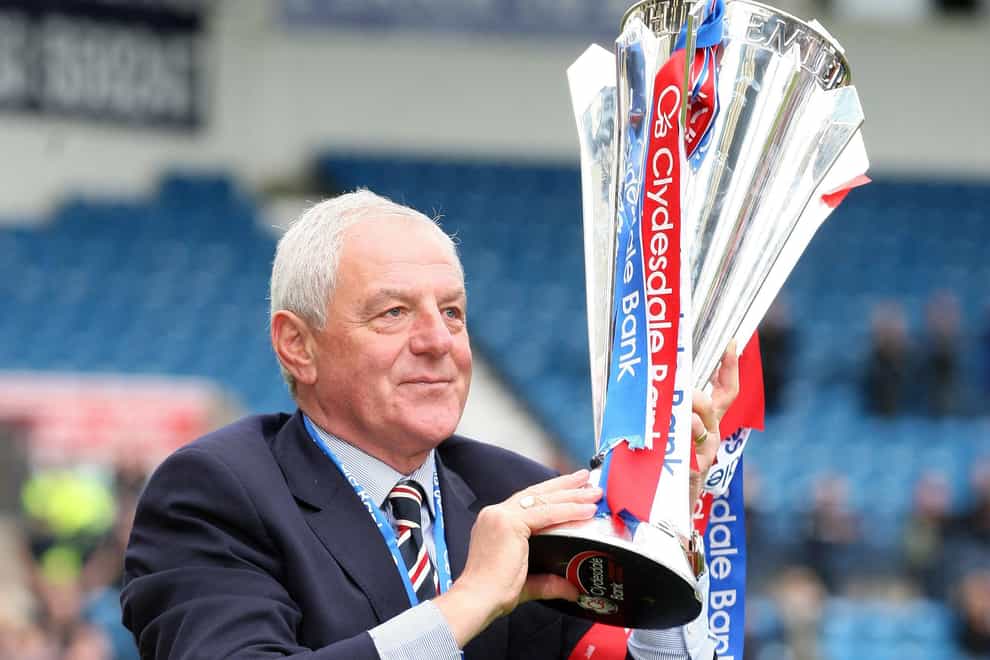 Rangers have commissioned a statue of managerial great Walter Smith (Lynne Cameron/PA)