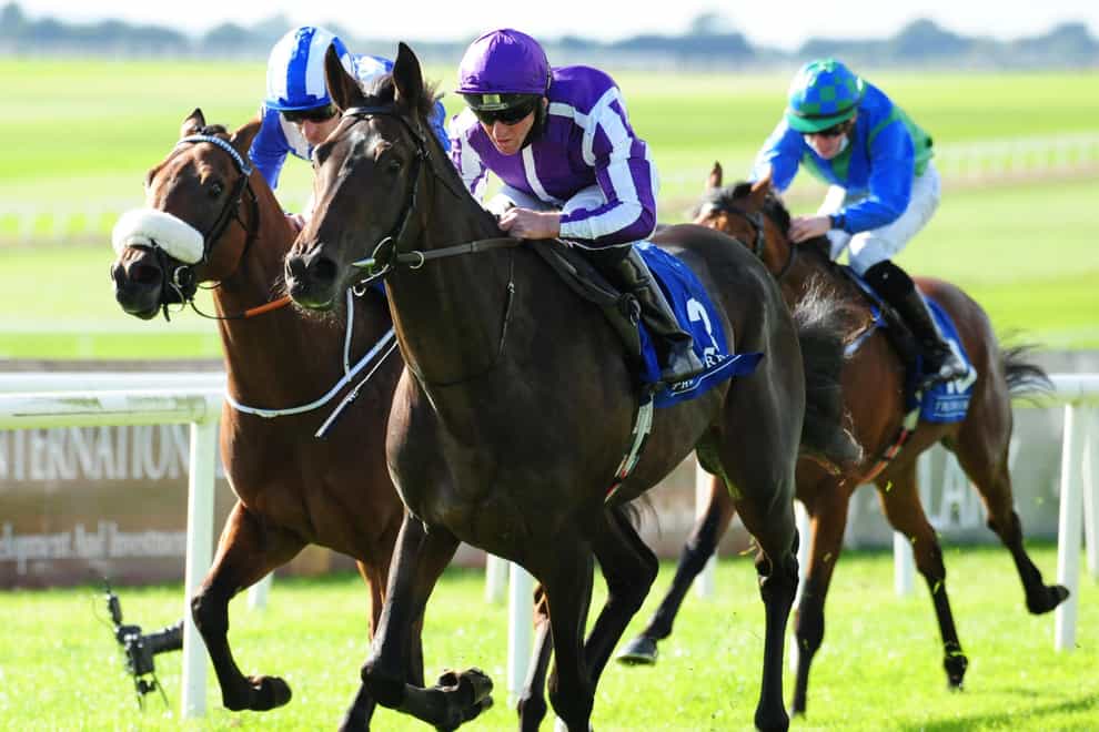 High Definition, here winning the Beresford Stakes as a two-year-old, will embark on a hurdling career having joined Joseph O’Brien (PA)