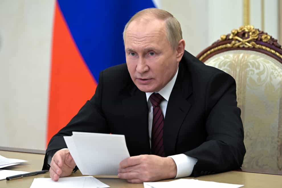 President Vladimir Putin has monitored nuclear drills (Alexei Babushkin, Sputnik, Kremlin Pool Photo via AP)