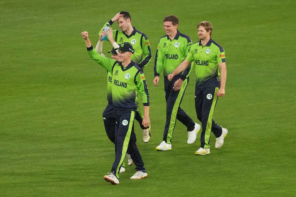 Ireland claimed a famous victory over England (Scott Barbour/PA)