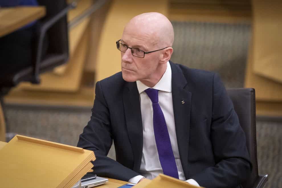 Deputy First Minister John Swinney has announced Lord Brailsford will take over as chair of the Scottish Covid-19 Inquiry (Jane Barlow/PA)