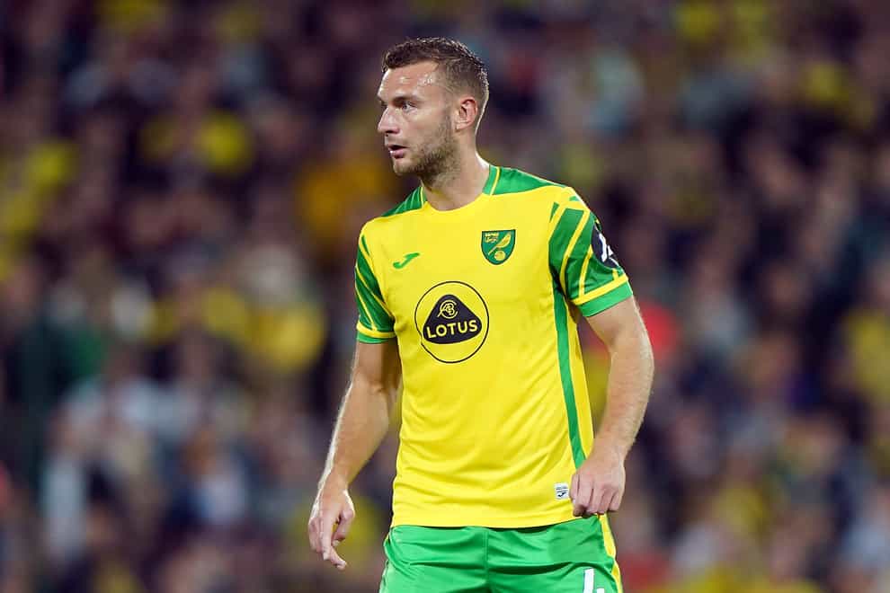Ben Gibson could miss out for Norwich (Joe Giddens/PA)
