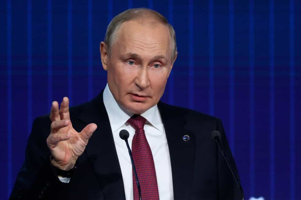 Russian President Vladimir Putin (Sergei Karpukhin, Sputnik, Kremlin Pool Photo via AP)