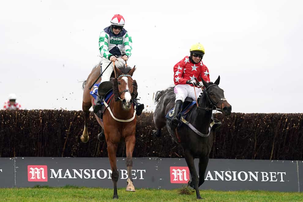 Our Power (left) in action at Wincanton (Adam Davy/PA)