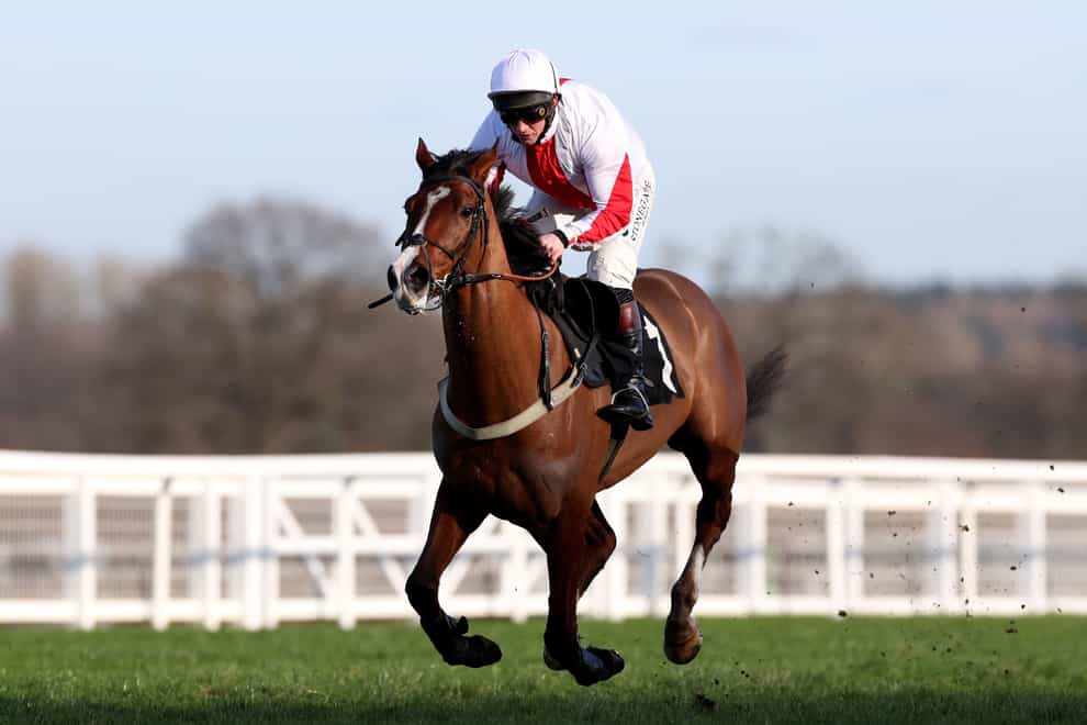 Goshen is set to make his eagerly anticipated chasing debut at Ascot on Saturday (Bradley Collyer/PA)