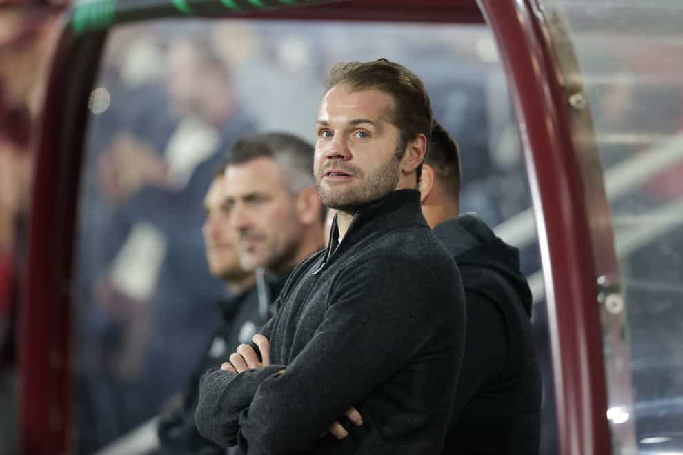 Robbie Neilson is missing several players (Steve Welsh/PA)