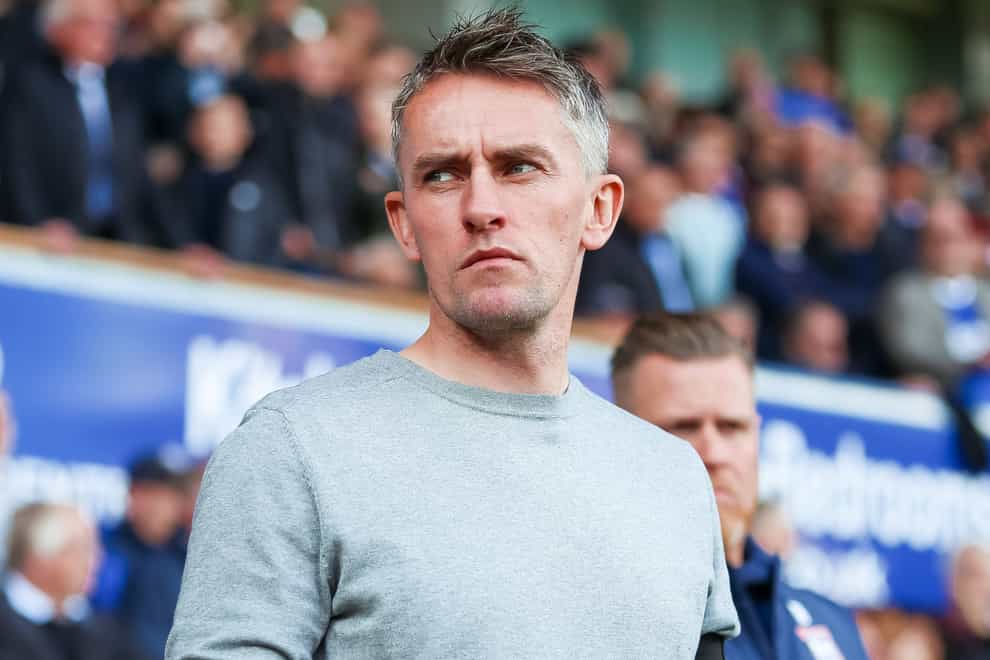 Ipswich Town Manager Kieran McKenna during the Sky Bet League One match at Portman Road, Ipswich. Picture date: Saturday October 15, 2022.