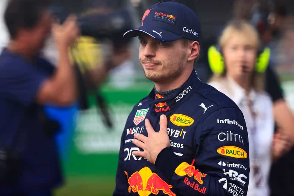 Max Verstappen and Red Bull plan on not speaking to Sky Sports for the foreseeable (Carlos Perez Gallardo/AP/PA)