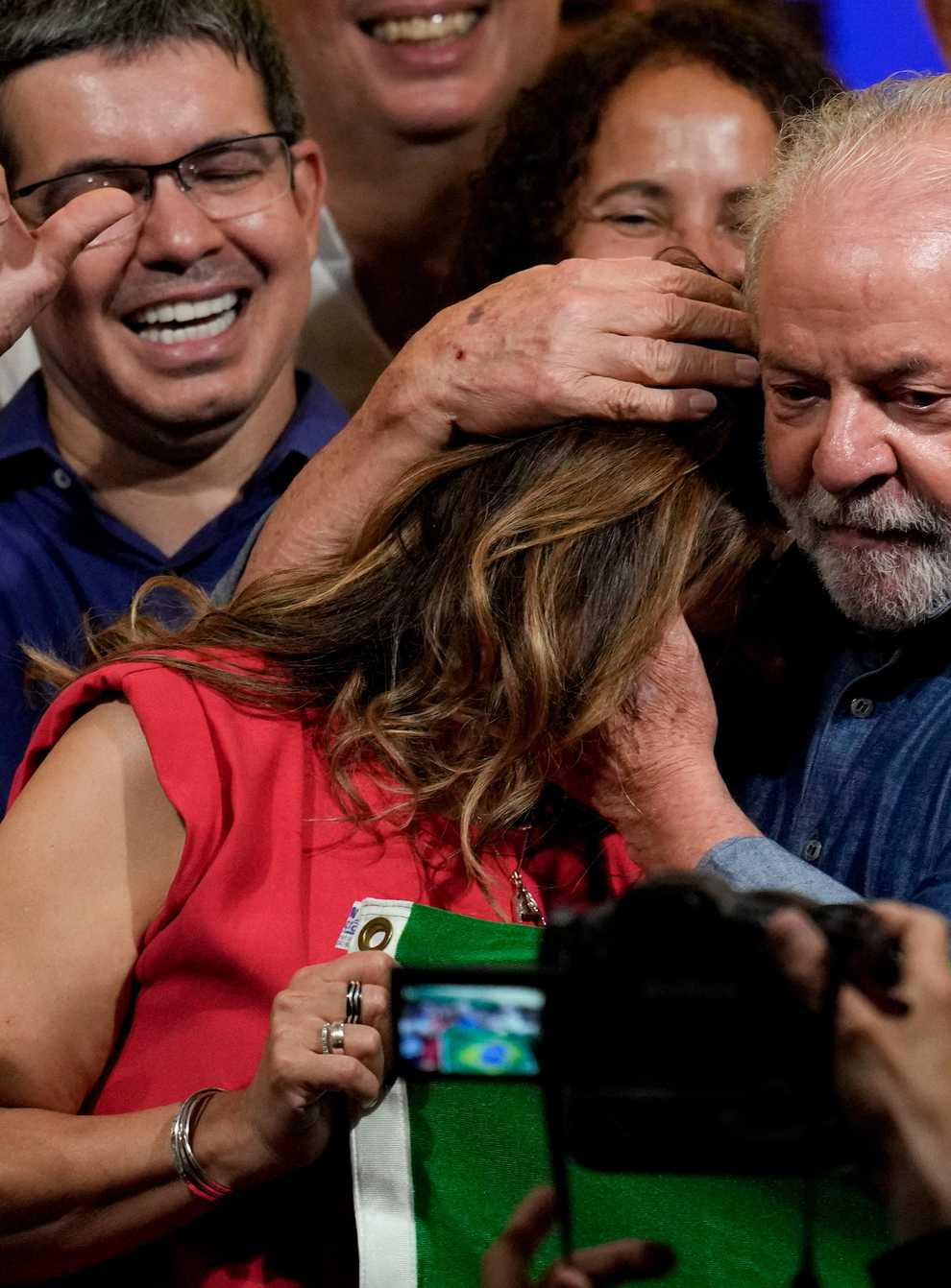 Brazilians delivered a very tight victory to Luiz Inácio Lula da Silva in a bitter presidential election, giving the leftist former president another shot at power in a rejection of incumbent Jair Bolsonaro’s far-right politics (Andre Penner/AP)