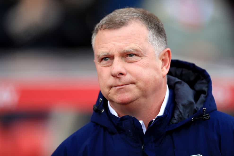 Illness left Mark Robins short of options at the weekend (Bradley Collyer/PA)