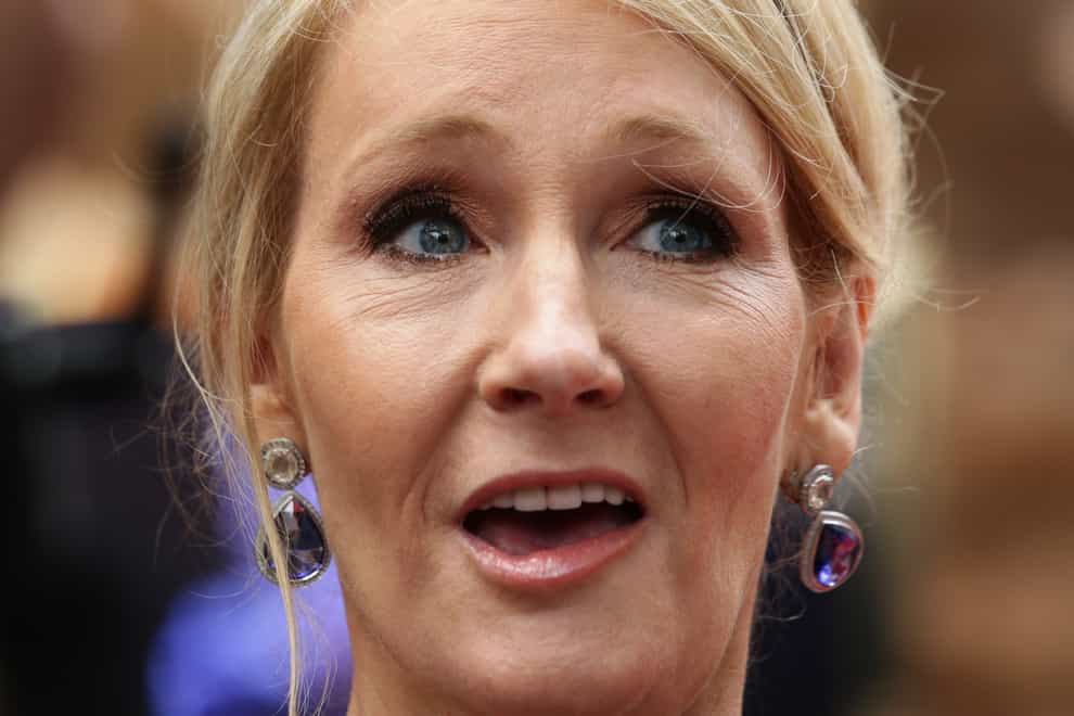 JK Rowling has hailed the SNP MSP who quit the Scottish Government over controversial gender recognition reforms as a ‘heroine’ (Yui Mok/PA)