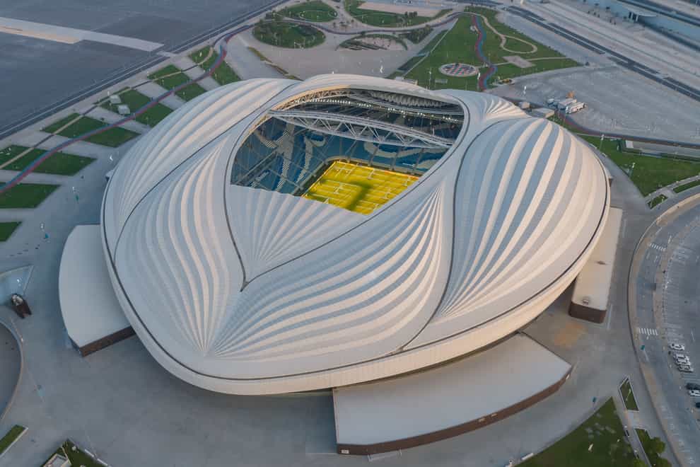 The Al Janoub Stadium will be hosting World Cup action (PA)