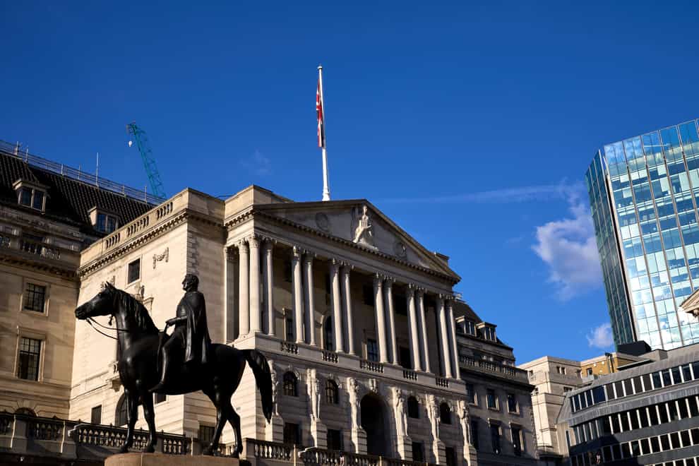 The Bank of England hiked interest rates again on Thursday (John Walton/PA)