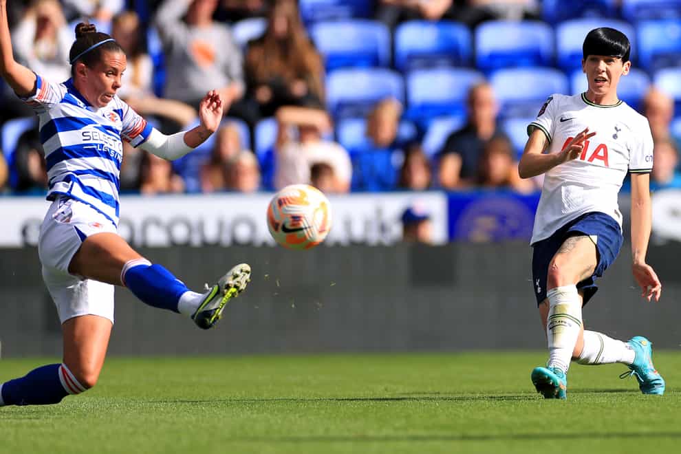 Ashleigh Neville has scored three goals for Tottenham in the Women’s Super League this season (Bradley Collyer/PA)