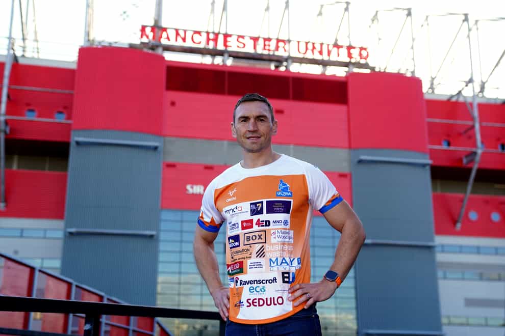 Kevin Sinfield is set for another challenge (Martin Rickett/PA)