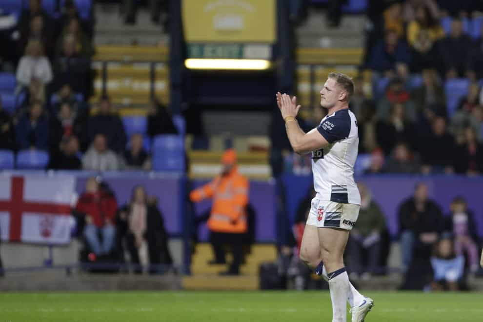 England’s Tom Burgess admits this year ‘feels good’ (Richard Sellers/PA)