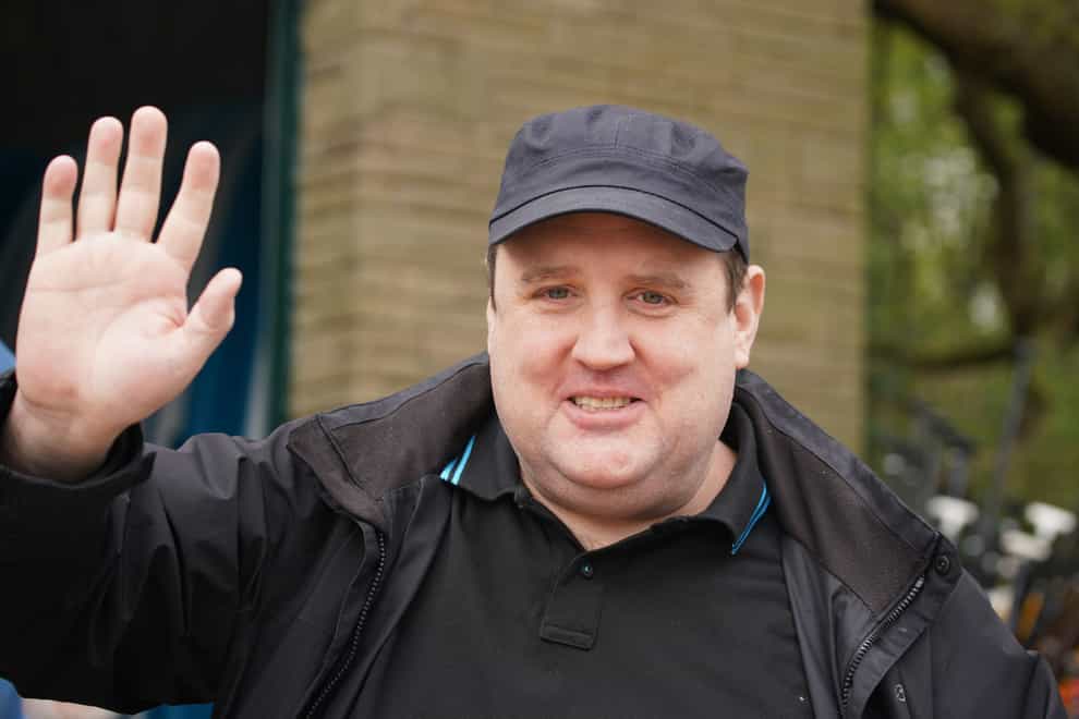 Peter Kay has announced his return to stand-up comedy with his first live tour in 12 years (PA)