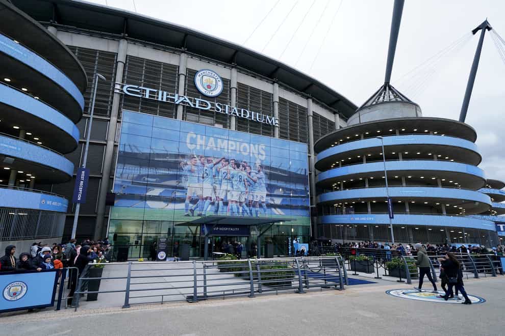 Manchester City have reported record revenues and profits (Mike Egerton/PA)