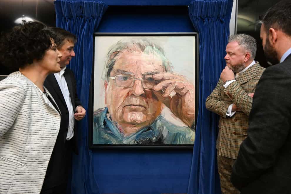 Portrait of Nobel Peace Prize winner John Hume (Jessica Taylor/PA)