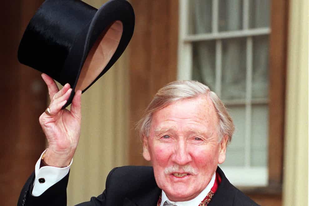Actor Leslie Phillips has died aged 98 (Fiona Hanson/PA)