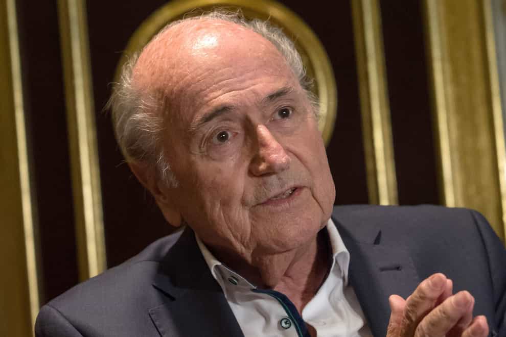 Sepp Blatter stepped down from his role as FIFA president in 2015 (Aaron Chown/PA)
