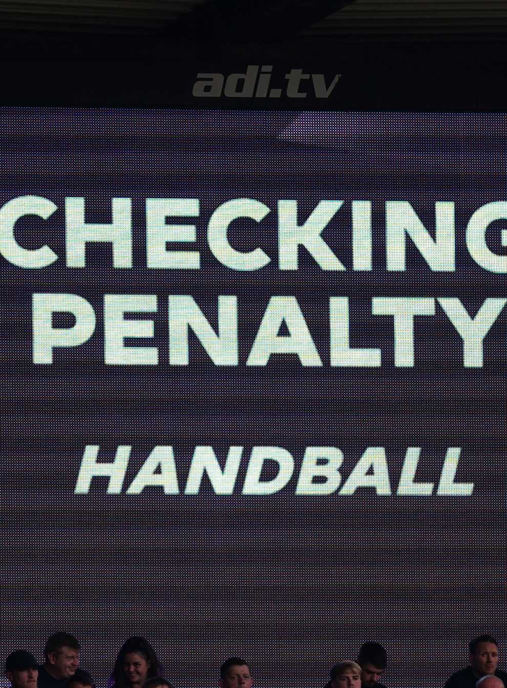 There were three penalties for handball at Livingston (Mike Egerton/PA)