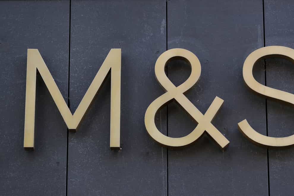 Marks & Spencer has warned over a ‘gathering storm’ ahead as it forecast a steep slump in customer demand next year and said more price hikes are on the way (David Davies/PA)