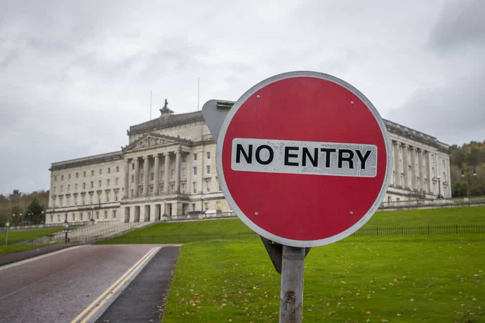 A DUP boycott of the devolved institutions has prevented an executive being formed in Belfast (Liam McBurney/PA)