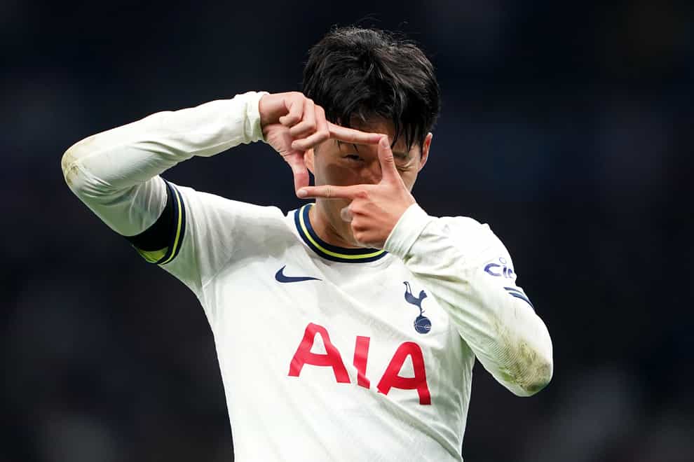 Son Heung-min will be fit to feature at the World Cup for South Korea (Zac Goodwin/PA)