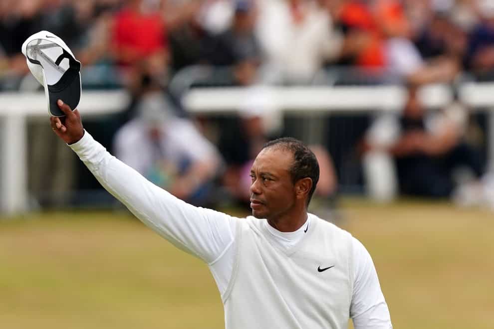 Tiger Woods has not competed since missing the cut in the Open Championship at St Andrews in July (David Davies/PA)
