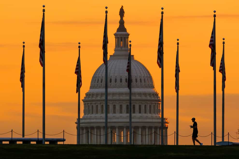 The US Capitol Building in Washington (J David Ake/AP)