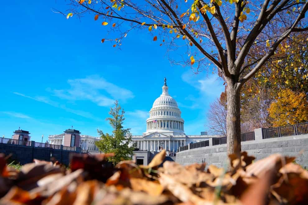 The US Capitol in Washington (Mariam Zuhaib/AP)