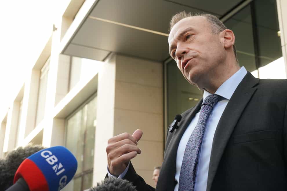 Northern Ireland Secretary Chris Heaton-Harris has said someone has spread a fake email about him, claiming he was resigning (Brian Lawless/PA Wire)