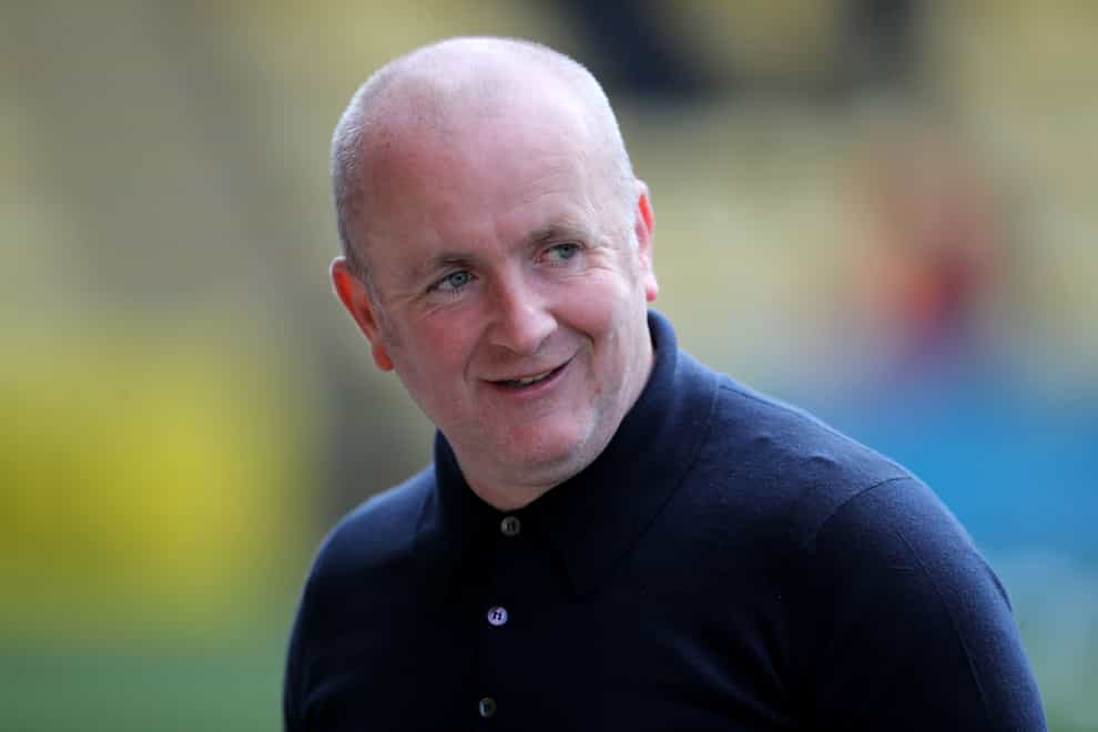 Livingston manager David Martindale looking for more points going into World Cup break (Jane Barlow/PA)