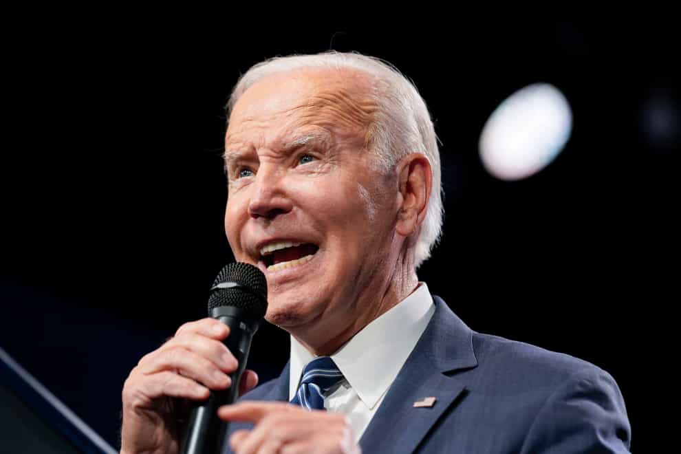 A Texas judge has blocked President Joe Biden’s plan to provide millions of borrowers with up to 20,000 dollars (£17,122) apiece in federal student-loan forgiveness (Andrew Harnik/AP)