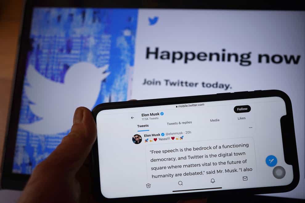 The upheaval at Twitter could pose a threat to the national security of countries around the world, experts have warned (PA)