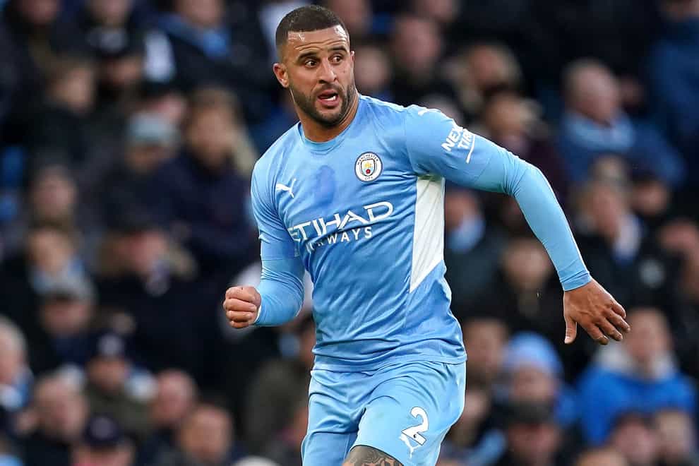 Kyle Walker is not ready to return for Manchester City this weekend (Martin Rickett/PA)