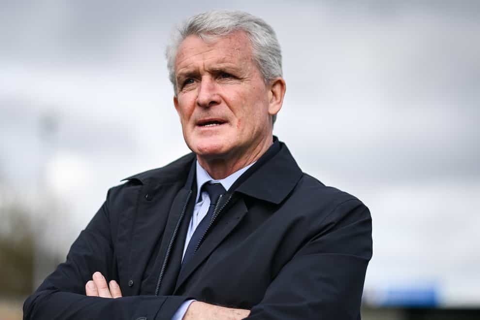 Bradford manager Mark Hughes was full of praise for his side after the win at Sutton (Simon Galloway/PA)