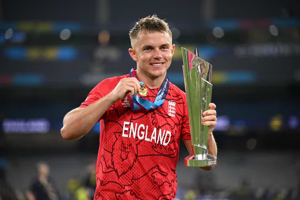 Sam Curran was named player of the tournament at the T20 World Cup (PA)
