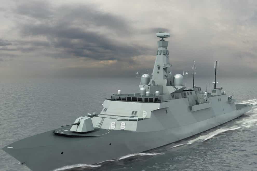 The latest design for the Type 26 Global Combat Ship (BAE Systems/PA)