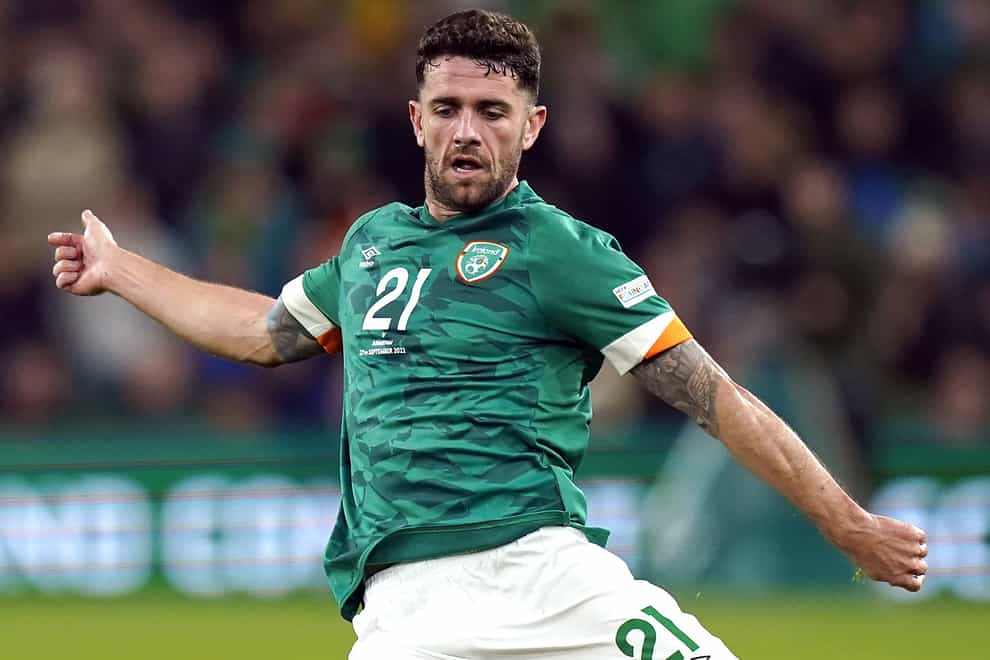 Robbie Brady is now fit and back in form (Niall Carson/PA)