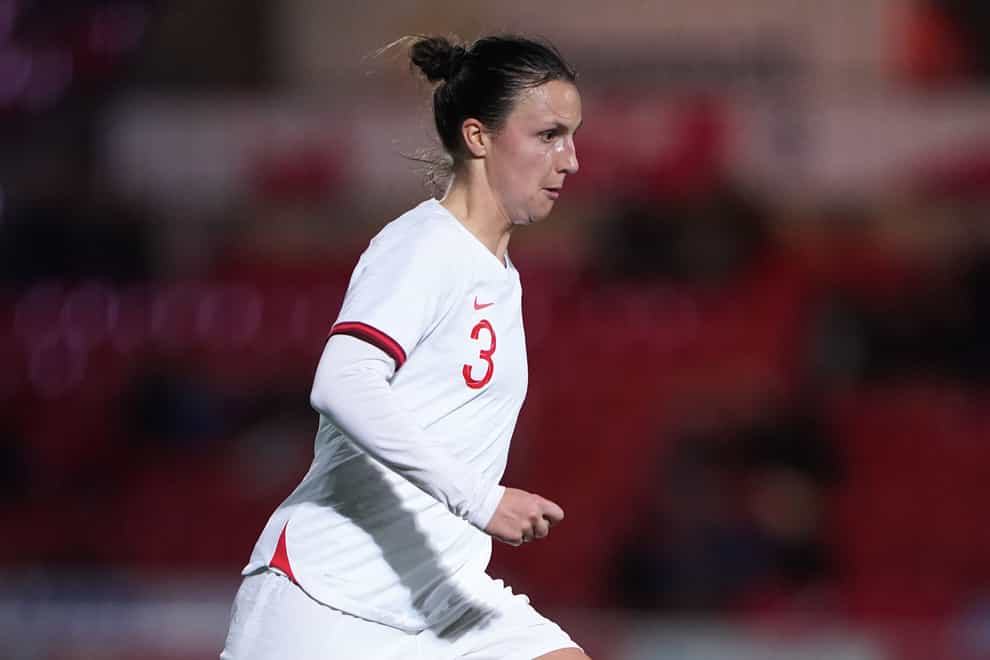 Arsenal’s Lotte Wubben-Moy will miss out against Japan through injury (Tim Goode/PA)