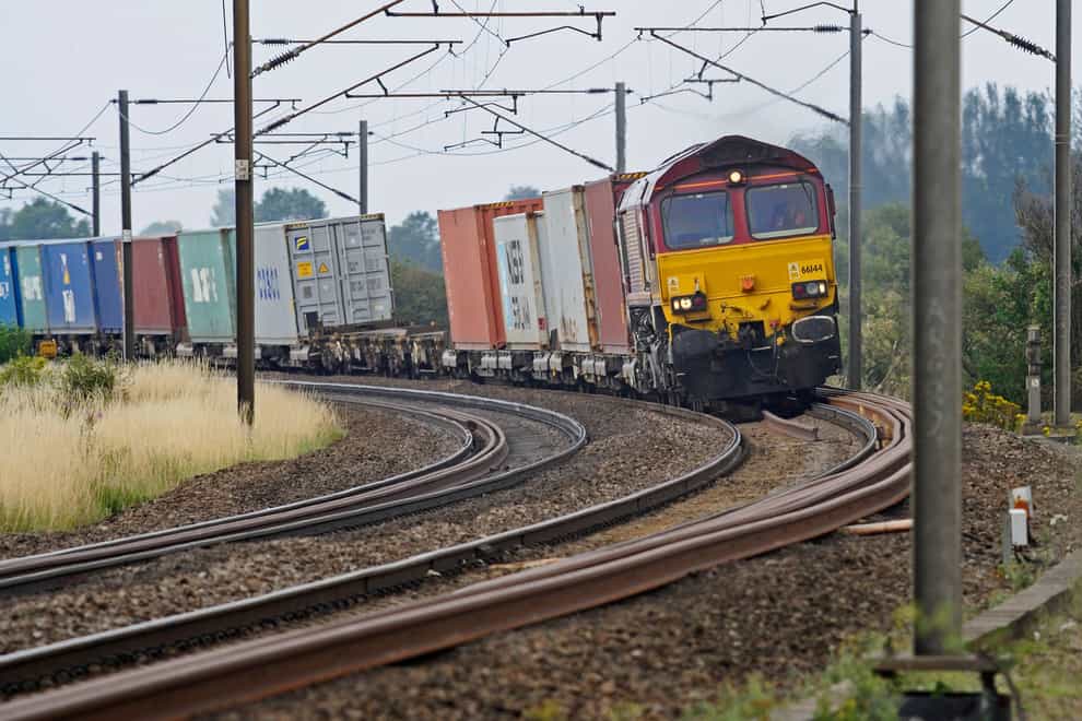 Moving goods by rail will be more cost effective and environmentally friendly due to longer freight trains being allowed (PA)