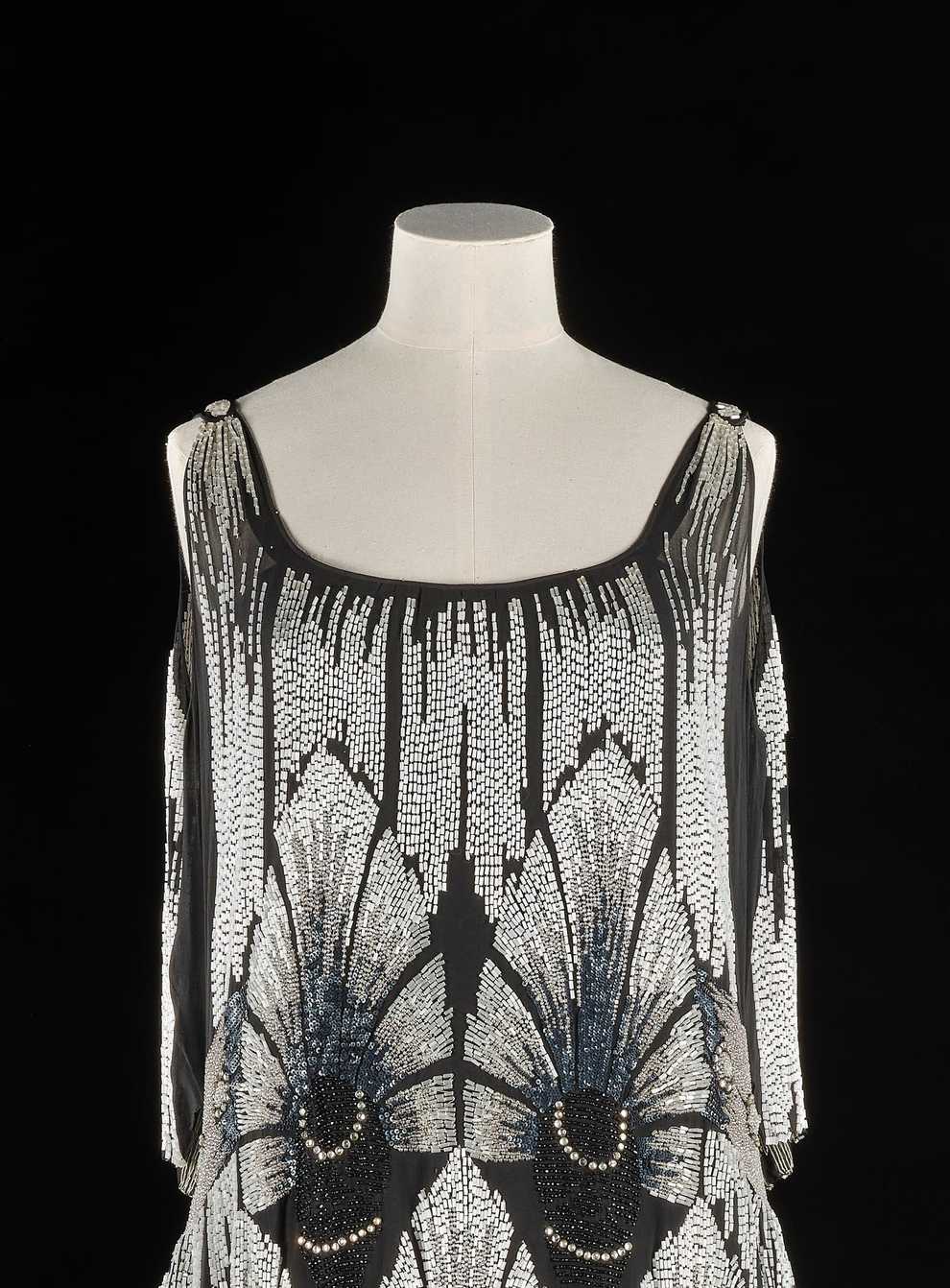 A French evening dress from 1929 (National Museums Scotland/PA)