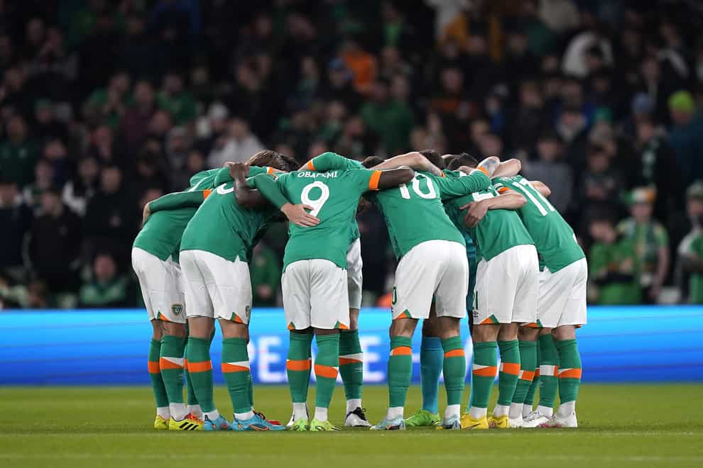 The Republic of Ireland face Norway in a friendly at the Aviva Stadium on Thursday evening (Niall Carson/PA)