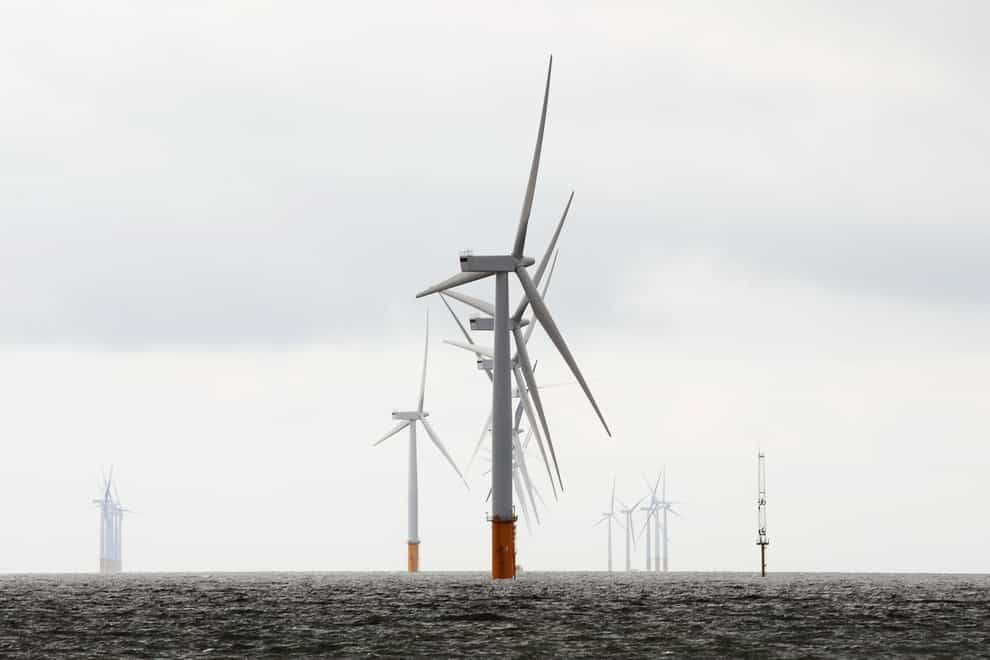 Wind farms will face a new windfall tax, the Chancellor said on Thursday. (Anna Gowthorpe/PA)